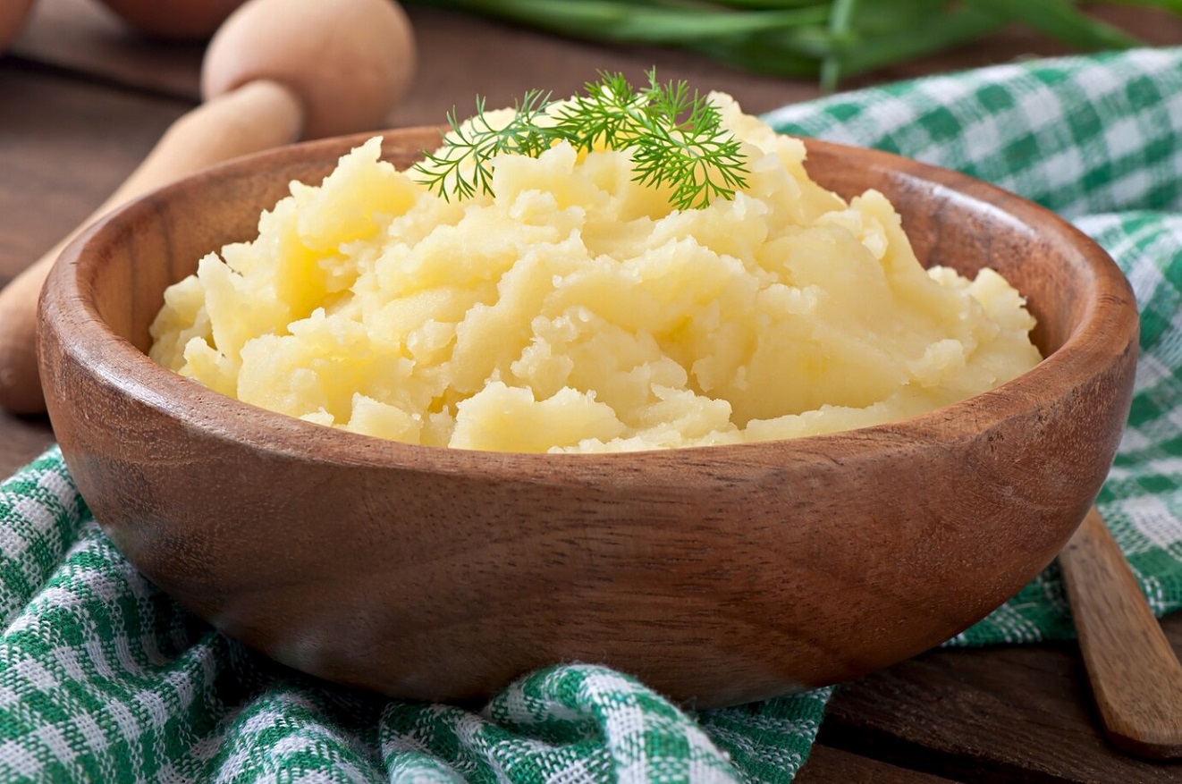 Картофельное пюре со шпинатом - рецепт автора Натали Зеленоглазая