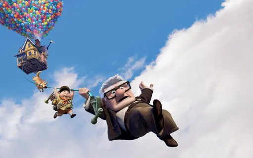 Кадр из мультипликационного фильма «Вверх», Pixar