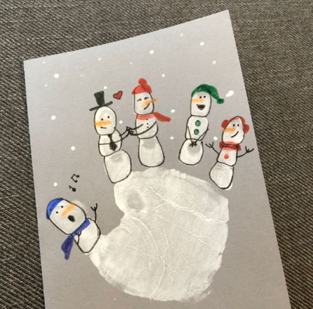 Открытка на Новый год своими руками: как сделать новогоднюю открытку со снеговиком - Телеграф