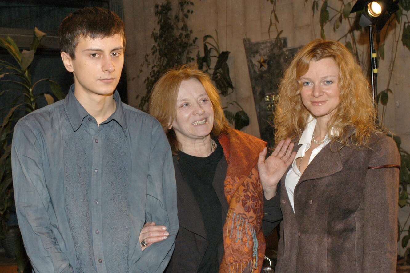 Анна Терехова с сыном