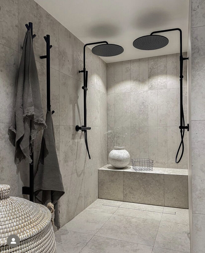 Ванная комната с душем дизайн [91 фото]
