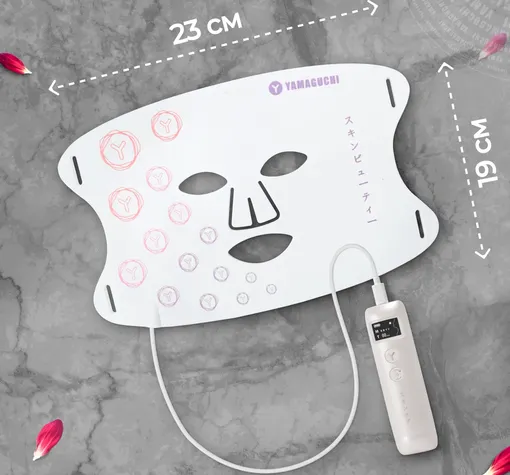 Силиконовая маска Yamaguchi LED Light Face Mask