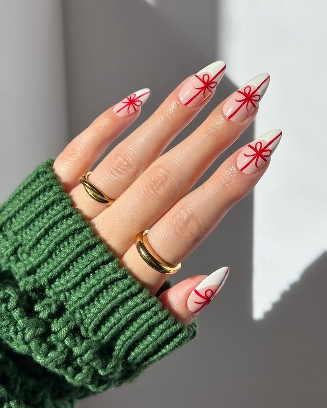 Наклейки для дизайна ногтей 3D (бантики) № Runail купить в интернет магазине NailService Москва