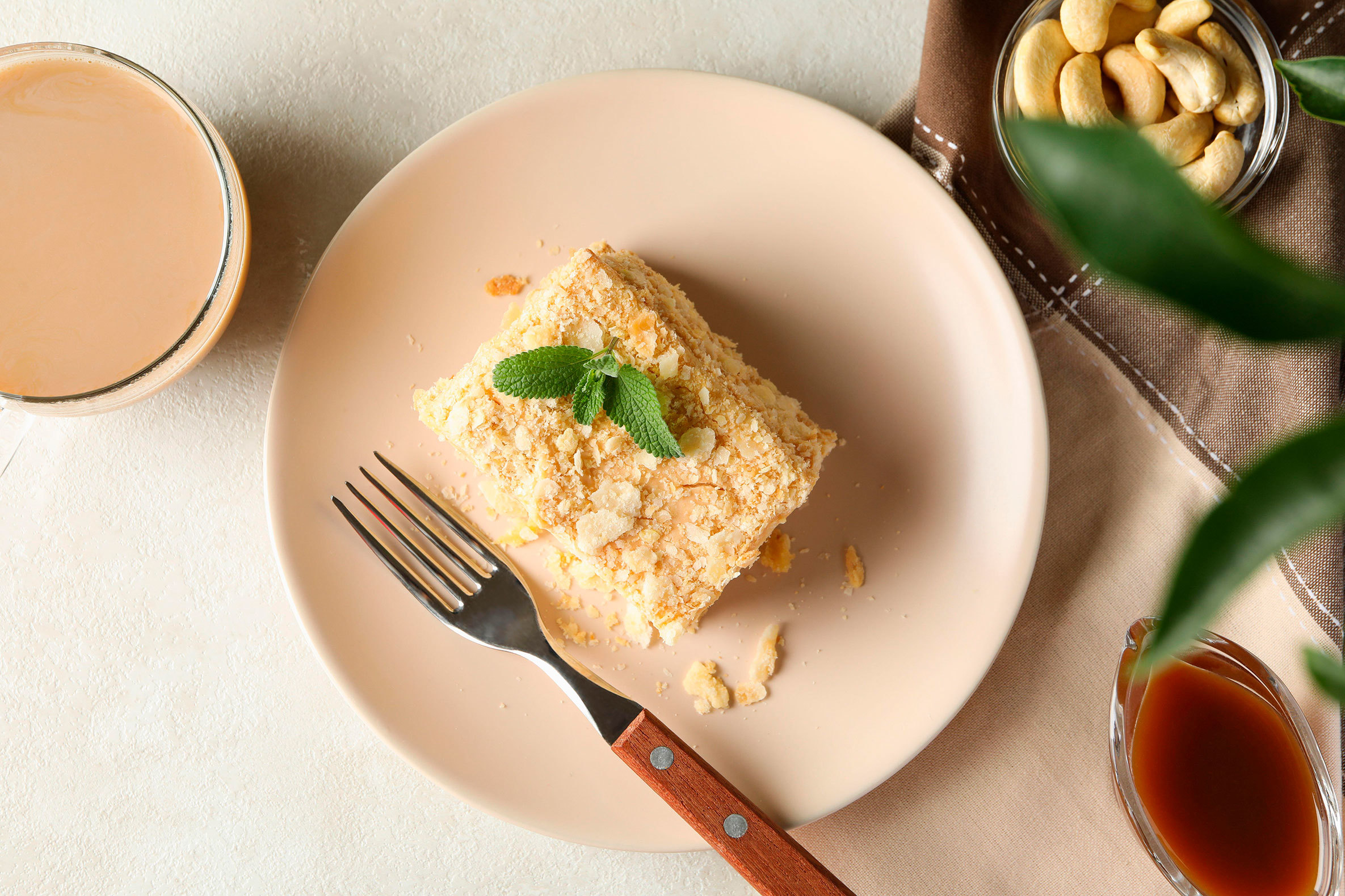 Торт из кукурузных палочек и сгущённого молока – кулинарный рецепт