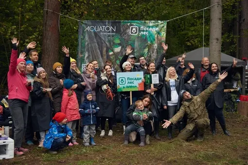 Акция по посадке деревьев прошла в Подмосковье