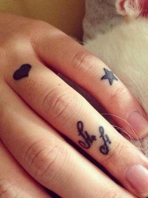 Татуировки на пальцах рук - цены, фото, отзывы