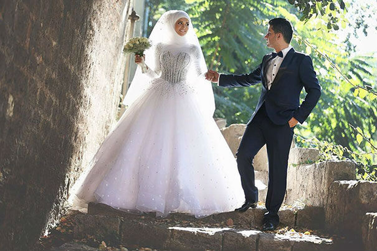 Мусульманские Свадебные платья