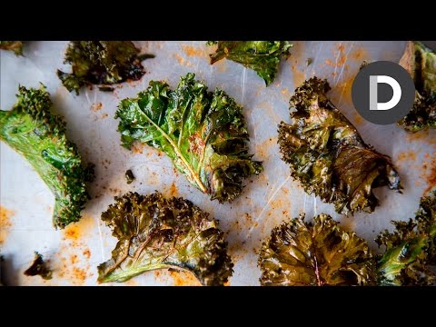 Чипсы из капусты кале/Kale chips