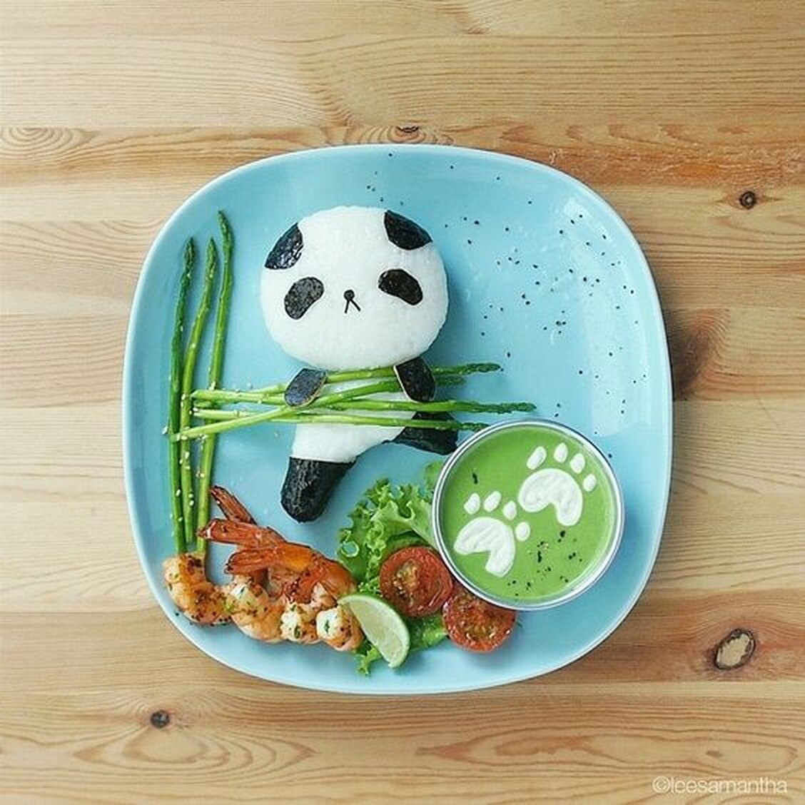 Панда блюдо