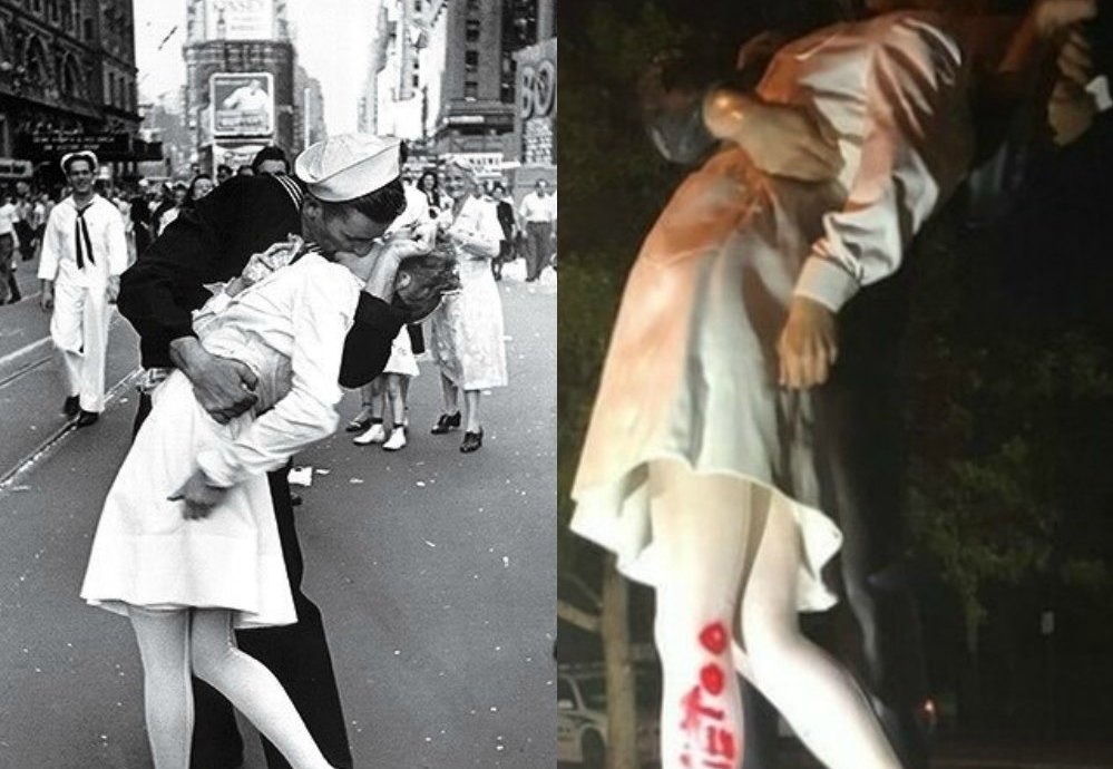 История одной фотографии: моряк целует медсестру на Таймс-сквер