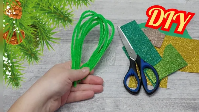 Елочные игрушки своими руками / DIY новогодние украшения — Video | VK