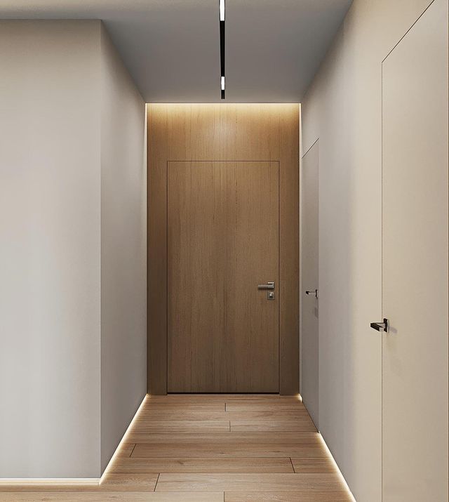 Дизайн со скрытыми дверями