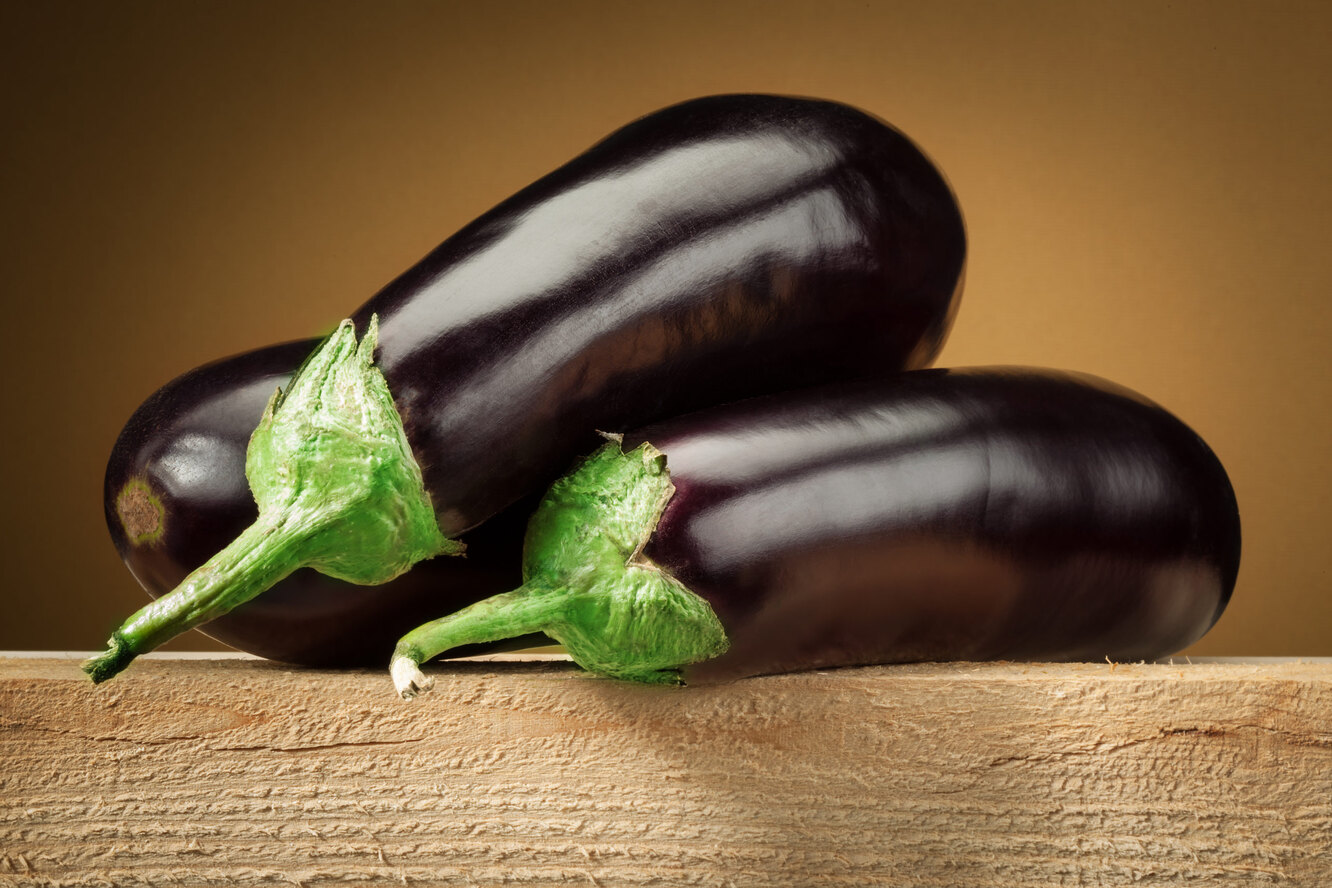 Calabacin y berenjena salteados