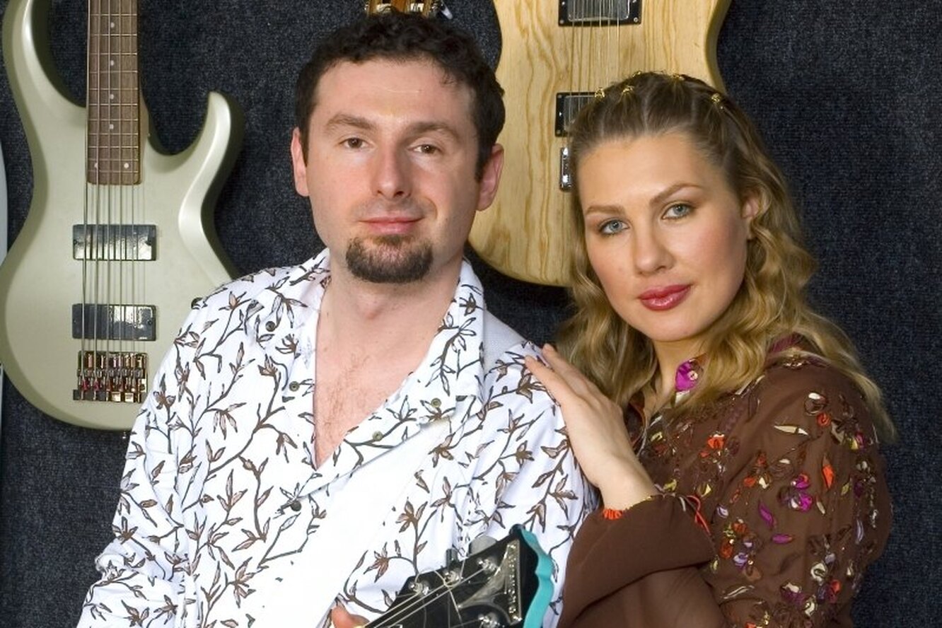 Ева Польна и Юрий Усачев