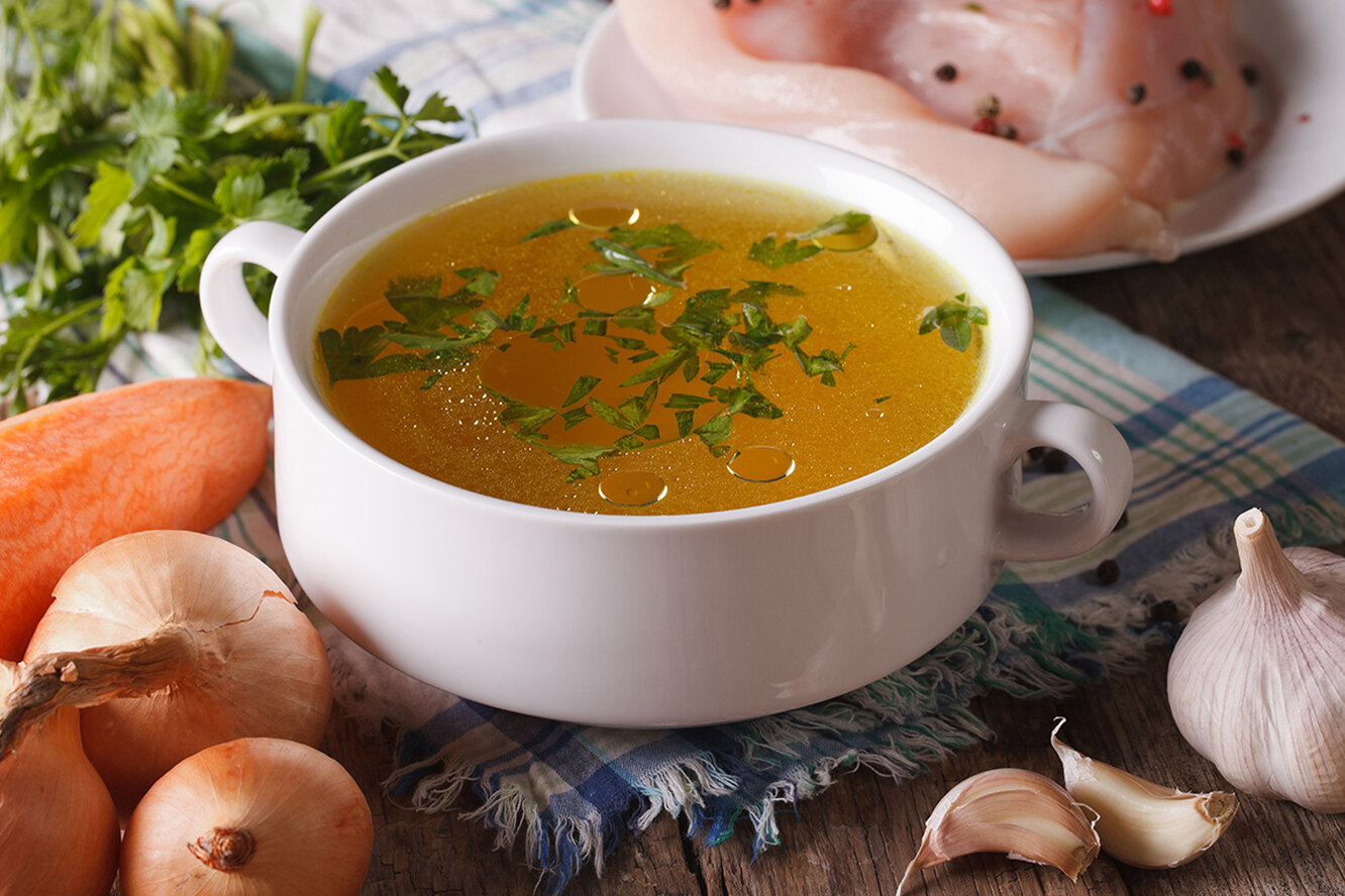 Суп на костном бульоне рецепт пошагово с фото