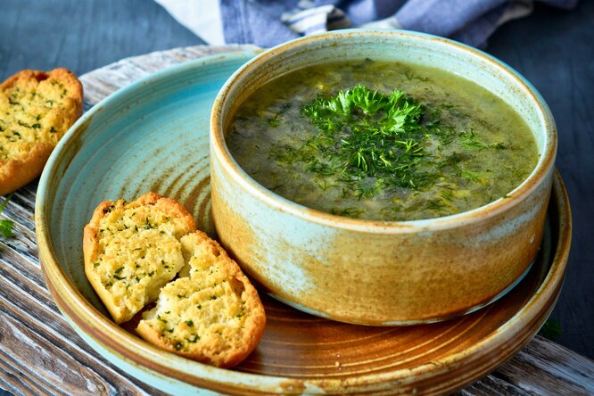 Гороховый суп с копчёностями - Кулинарные заметки Алексея Онегина