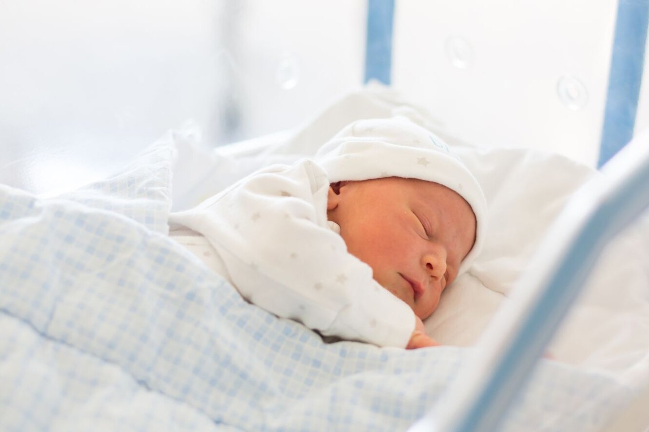 Новорожденный в больнице