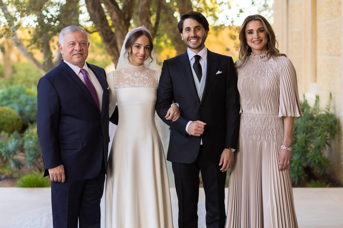 королева иордании рания свадьба