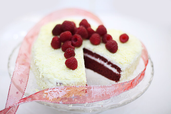 Самый красивый торт на День святого Валентина своими руками
