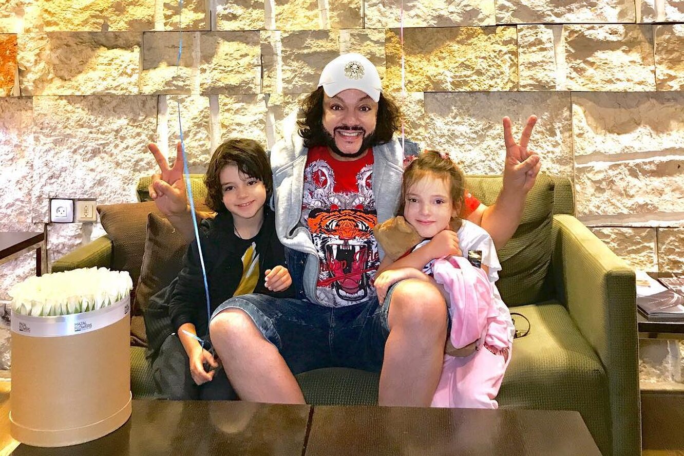 Филипп Киркоров с детьми 2020