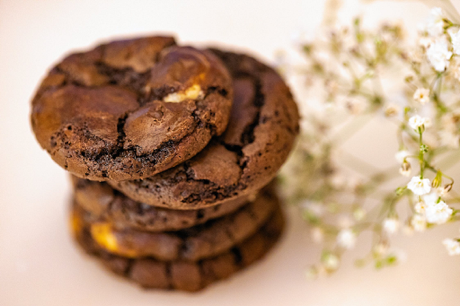 Домашнее печенье с кусочками шоколада