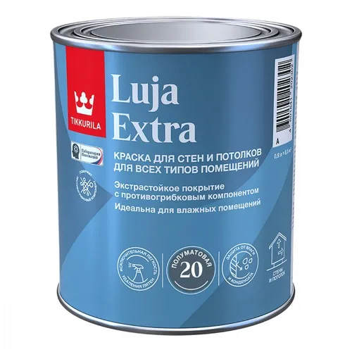 Краска для ванной комнаты Tikkurila Luja Extra