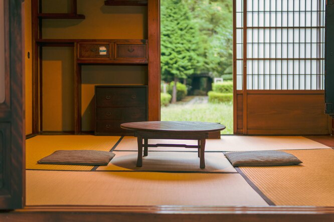 Дизайн кухни в японском стиле — как оформить интерьер и какой выбрать фартук