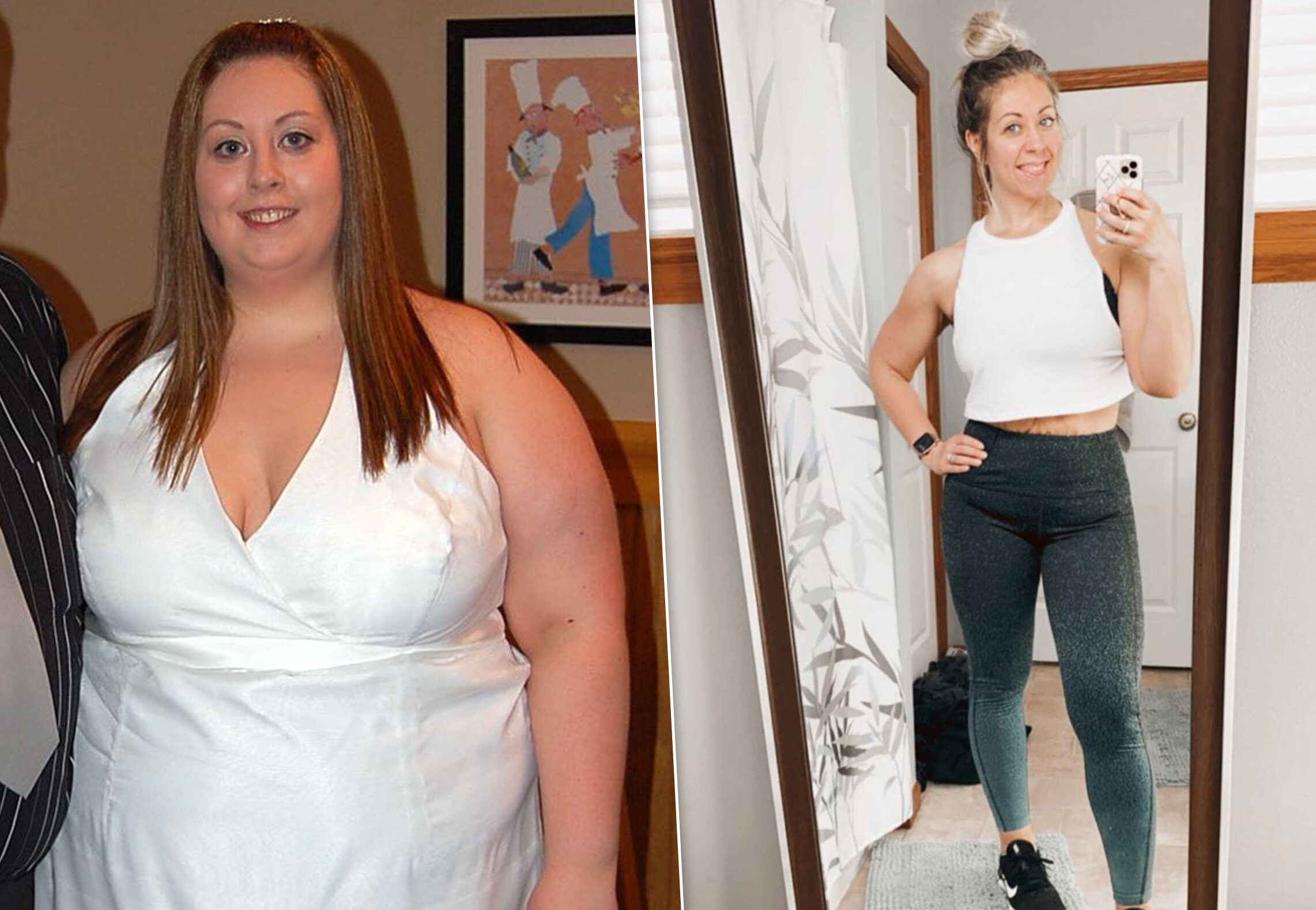 12 кг 240. Женщина худеет. Похудевшая женщина. Полные люди до и после. Истории похудения реальные.
