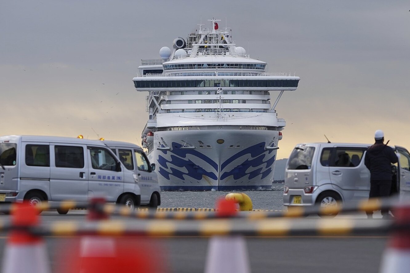 Diamond Princess лайнер коронавирус