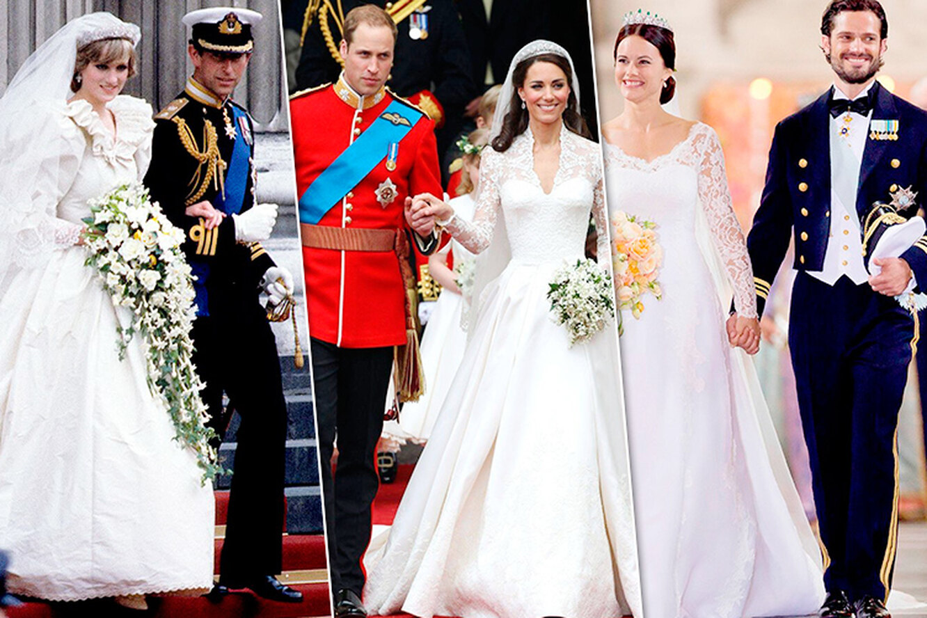Свадебные платья принцесс и Королев
