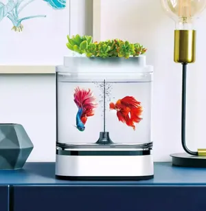 Ozon, акваферма Xiaomi аквариум Mijia Geometry Mini Lazy Fish Tank Pro C300, 3 653 руб.