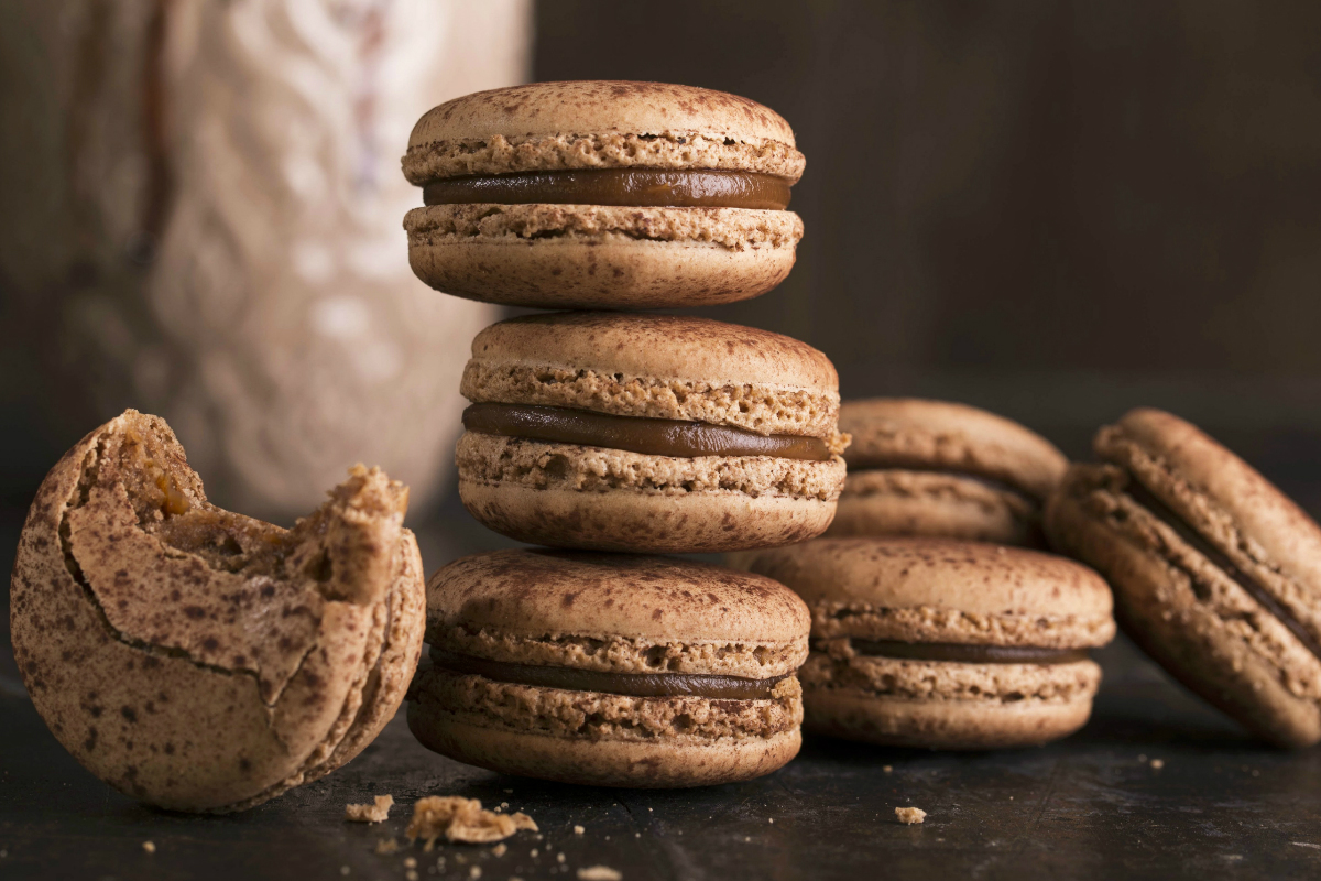 Шоколадные макарон / Macaron chocolat | VictoriaCooking